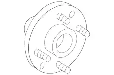 Ступица FORD 3F2Z-1104-AA