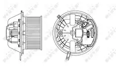 Отопитель воздушный NRF 34169