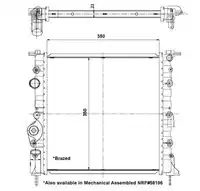 Радиатор кондиционера (конденсатор) NRF 56159