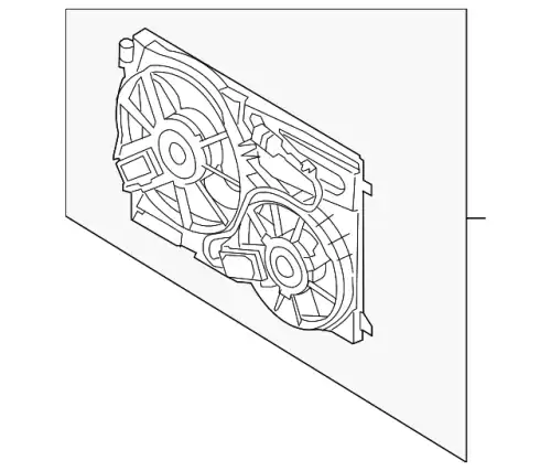ELECTRIC FAN 31274211 VOLVO