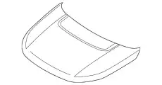 MOTORHAUBE LR106659 LAND ROVER
