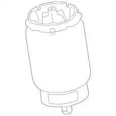 FEDER - LUFTFEDERUNG LR104751 LAND ROVER