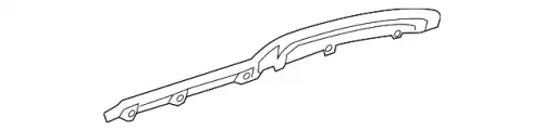 Решетка бампера LAND ROVER LR110300