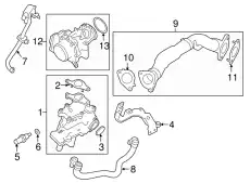 Воздуховод LR101471 LAND ROVER