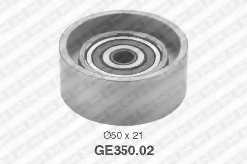 ролик обводной ремня ГРМ!\ BMW E36/E34/E30 1.6-1.8i <93 GE350.02 SNR
