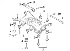 БОЛТ LR001189 LAND ROVER