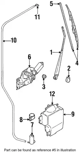 РЕЗИНКА ДВОРНИКА MB617688 MITSUBISHI