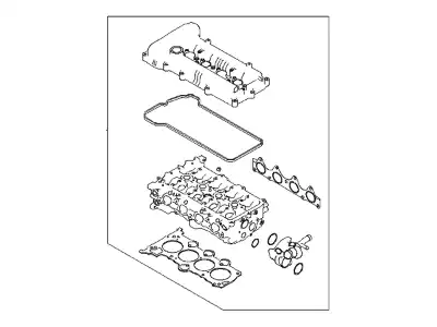 Ремкомплект двигателя HYUNDAI 209202BB00