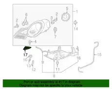 СК_Поворотник 99663103600 PORSCHE