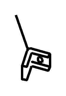 Кронштейн бампера <Isuzu> 8976136360