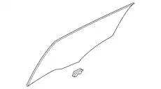 стекло двери 83410J5010 KIA