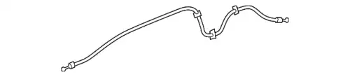 81190J5000 CABLE ASSY-HOOD LATCH RELEASE KIA