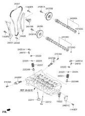 Распредвал KIA 241002E004