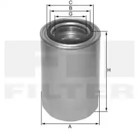 Фильтр гидравлический ZP3214 FIL FILTER