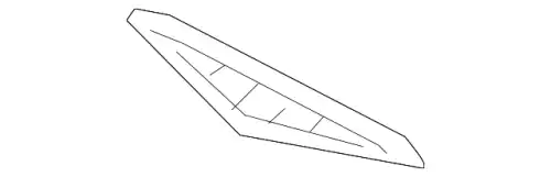 Решетка бампера HYUNDAI / KIA 86574G9000