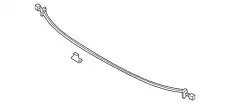 86430C1000 УПЛОТНИТЕЛЬ КАПОТА HYUNDAI