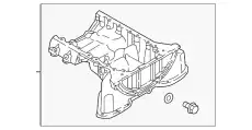 Поддон картера двигателя HYUNDAI / KIA 215203LTA0