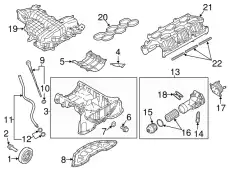 Поддон картера двигателя HYUNDAI / KIA 215203LTA0