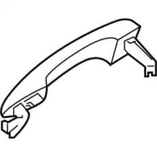 Ручка двери HYUNDAI / KIA 82651C1010