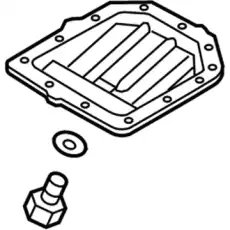 Поддон картера двигателя HYUNDAI / KIA 215102B040