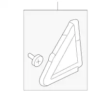 MOLDING ASSY, DOOR 75495SHJA01 HONDA