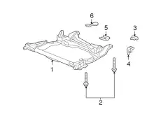 кронштейн бампера 50280SNAA00 HONDA