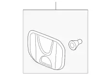 75701TK8A01 ЭМБЛЕМА ODYSSEY LIFTGATE TAILGATE HATCH HONDA