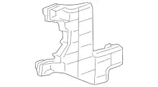 КРОНШТЕЙН ПЛАСТИКОВЫЙ 71599TK8A00 HONDA