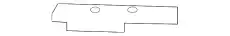 БАМПЕРА ОПОРА 71505T3LA00 HONDA