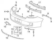 КРОНШТЕЙН ПЛАСТИКОВЫЙ 71509T3LA01 HONDA