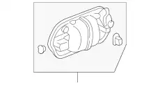 Ручка двери HONDA 72640S0XA11ZG