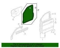 Ручка двери HONDA 72350S9VA01