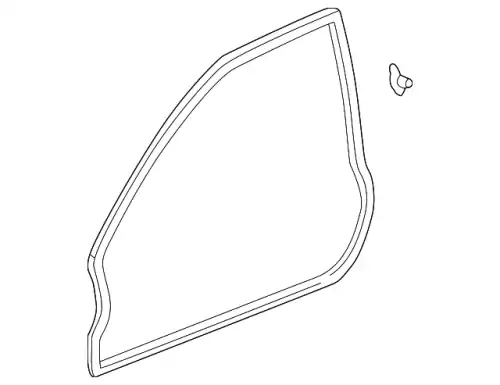 Уплотнитель двери HONDA 72350S04023
