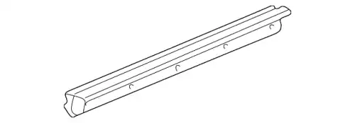 Уплотнитель двери HONDA 72835S9A003