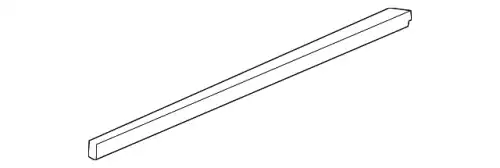 Уплотнитель двери HONDA 72835SDAA01