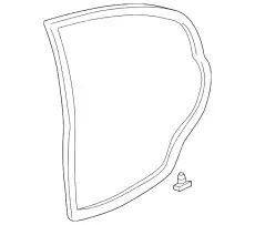 кузовной уплотнитель 72850S04023 HONDA