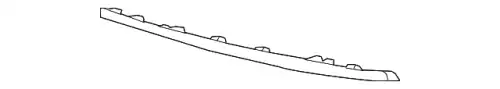 MOULDING ASSY, PLASTIC 71119TK8A50 HONDA