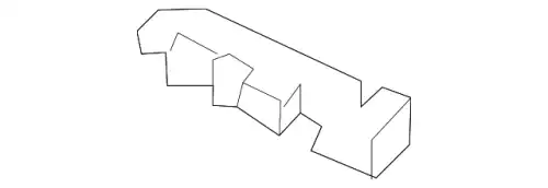 BRACKET, PLASTIC 71198T3LA01 HONDA