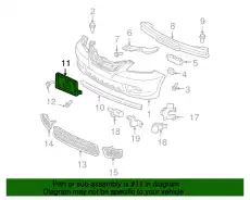 PANEL ASSY, LICENSE PLATE 71180SHJA01 HONDA
