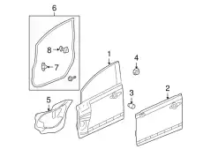 Ручка двери HONDA 67151SNA305ZZ