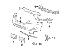 SPOILER ASSY 71110TA0A00 HONDA