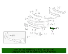 Защита фар HONDA 71102TE0A00