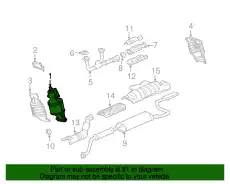 трубка металлическая 18290RGLA00 HONDA