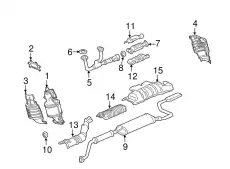 трубка металлическая 18290RGLA00 HONDA