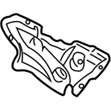 КРОНШТЕЙН ГЛУШИТЕЛЯ 18121P54000 HONDA