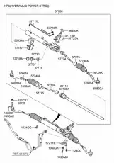 Рулевой наконечник HYUNDAI / KIA 568203M000