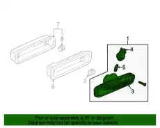 ГАБАРИТНЫЕ ФОНАРИ 33650SV4A01 HONDA