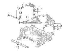 Кулак поворотный HONDA 52215S2A000