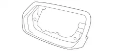 крышка зеркала двери 87625B1500 HYUNDAI