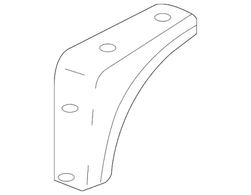 КРОНШТЕЙН РАДИАТОРА 52318SNAA01 HONDA
